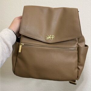 Freshly Picked Mini Classic II Diaper Bag- Toffee